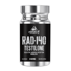 Pinnacle Anabolic RAD-140 Testolone | High-Purity Research Compound | 60 Capsules | 15mg per Capsule